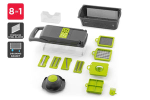 Ovela 8-in-1 Vegetable Chopper Mandoline Slicer