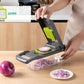 Ovela 8-in-1 Vegetable Chopper Mandoline Slicer