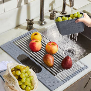 Ovela Rollable Dish Rack with Caddy