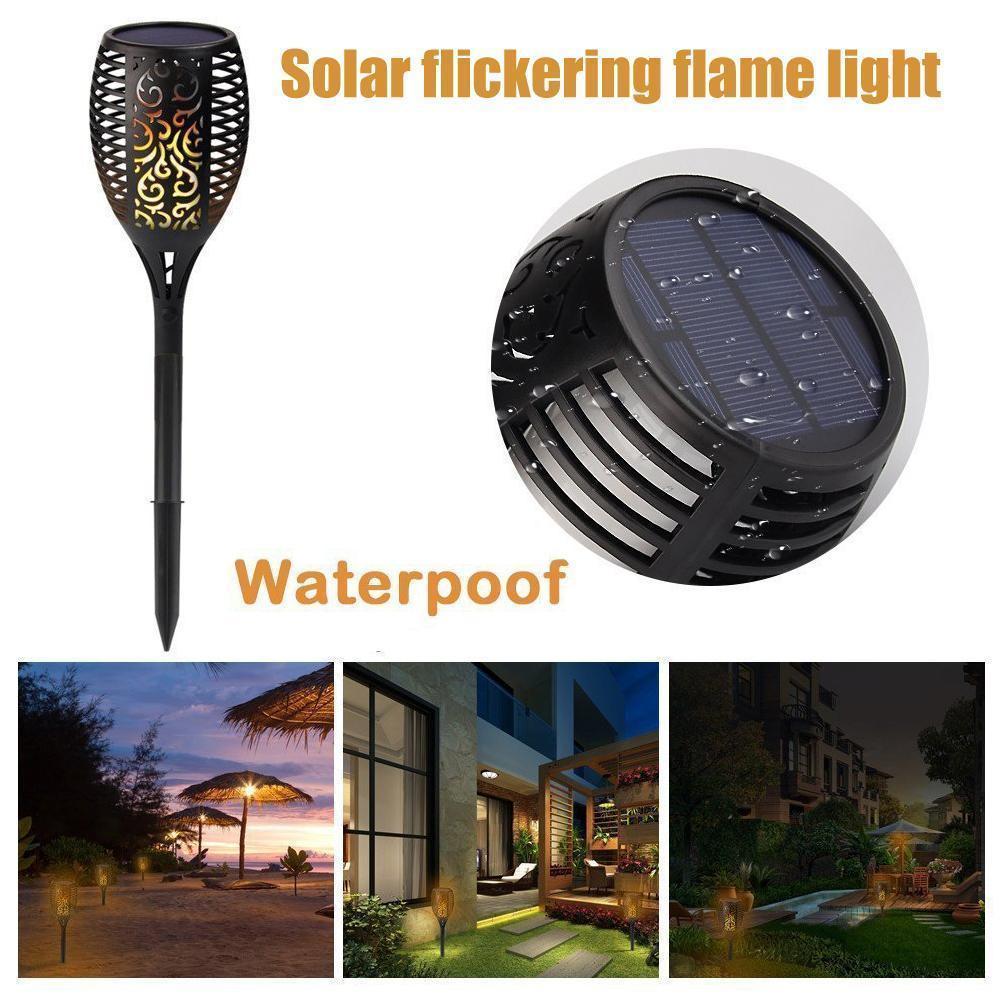 Kogan Solar Powered Flickering Garden Path LED Light