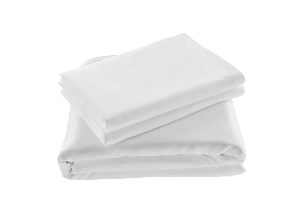 Ovela Natural Bamboo Blend Quilt Cover - White - Queen