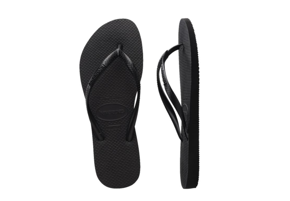 Havaianas Slim Basic Black Jandal Size US7/8