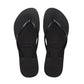Havaianas Slim Basic Black Jandal Size US7/8