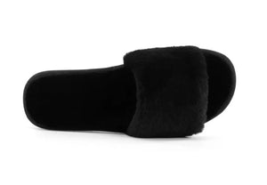 Outback UGG Shearling Slides (Black, Size 8M/9W US)