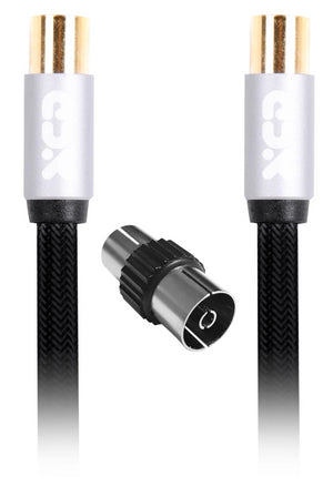 XCD RF TV Antenna Cable with Joiner 4M