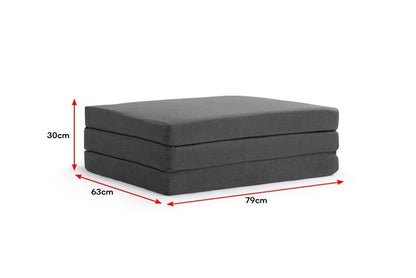 Ovela Portable Folding Foam Mattress - Single