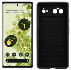 Google Pixel 6 Pro Shockproof Case with Cabon Fiber Finish