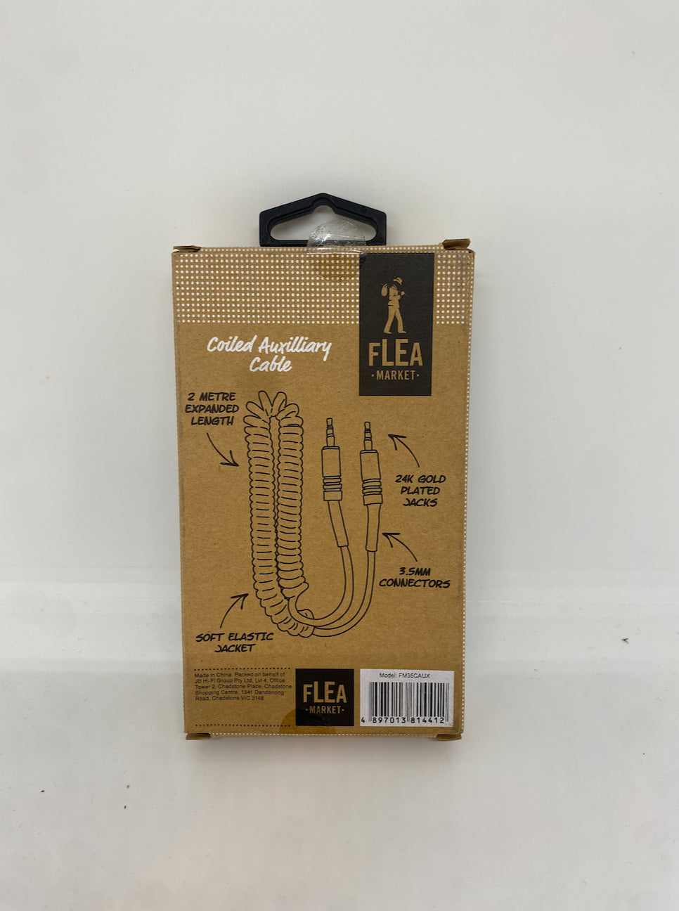 FLEA MARKET Coiled Auxilliary Cable