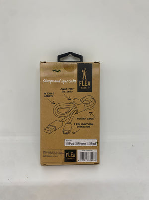 FLEA MARKET Charge and Sync Cable for iPhone/iPad/iPod