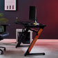 Ergolux Doom Gaming Desk (Black)