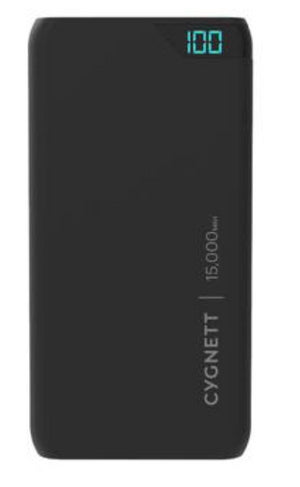Cygnett Power Bank ChargeUp Boost 15K - Black