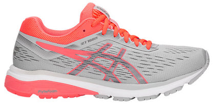 Asics GT-1000 7 Women (Mid grey / Flash Coral) US7.5