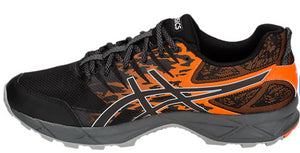 Asics Gel Sonoma 3 Mens US 9.5 (Black/Shocking Orange)