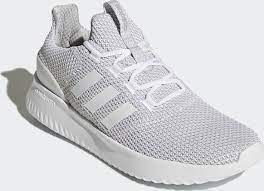 Adidas Mens Cloudfoam Ultimate Shoe (Cloud White / Grey Two, Size 10US)