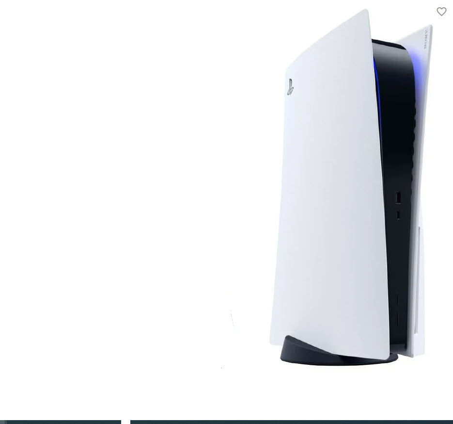 Sony PlayStation 5 PS5 Blu-ray Edition Console CFI-1002A / CFI-1102A White