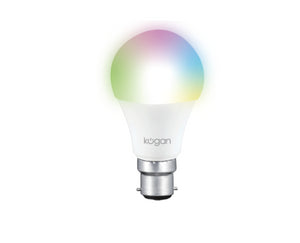 KOGAN SMARTERHOME™ 10W COLOUR & WARM/COOL WHITE SMART BULB