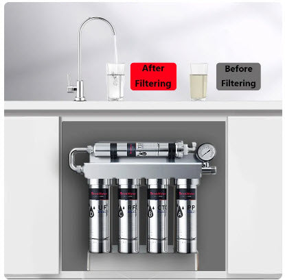 Water Filtration Tap Water Filter Purifier Stainless Steel Filter Water Purifier Direct Drinking
