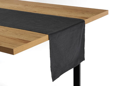 Shangri-La Charcoal Table Runner