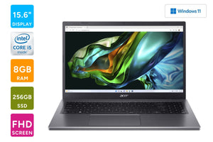 Acer Aspire 5 15.6" Laptop - Intel Core i5 8GB 256GB SSD 1TB-HDD (A515-56)