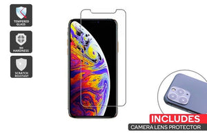 iPhone 11 Pro Max Screen Protector + Camera Lens Protector Pack