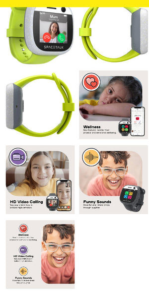 SPACETALK Adventurer Kids Video Smartwatch 4G