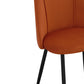 Shangri-La Leece Set of 2 Dining Chairs (Copper, Black)