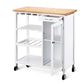 Ovela Lanai Wooden Kitchen Trolley