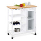 Ovela Lanai Wooden Kitchen Trolley