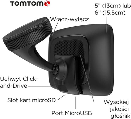 TomTom Car Sat Nav GO Essential, with Traffic Congestion and Speed Cam Alert Trial Thanks to Traffic