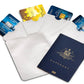 6 Piece Credit Card & Passport RFID Sleeve Set