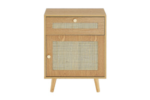 Shangri-La Morocco Rattan Bedroom Furniture Decor Bedside Drawers Stand Table