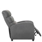 First Class Grey Fabric Recliner Chair