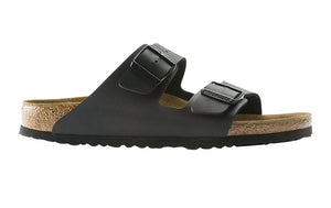 Birkenstock Arizona Birko-Flor Narrow Fit Sandal (Black, Size 36 EU)