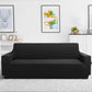 Ovela 3 Seater Sofa Cover Stretch (Black)