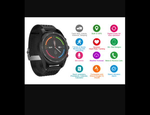 Kogan IP68 Multisport GPS Smart Watch (Black Edition)