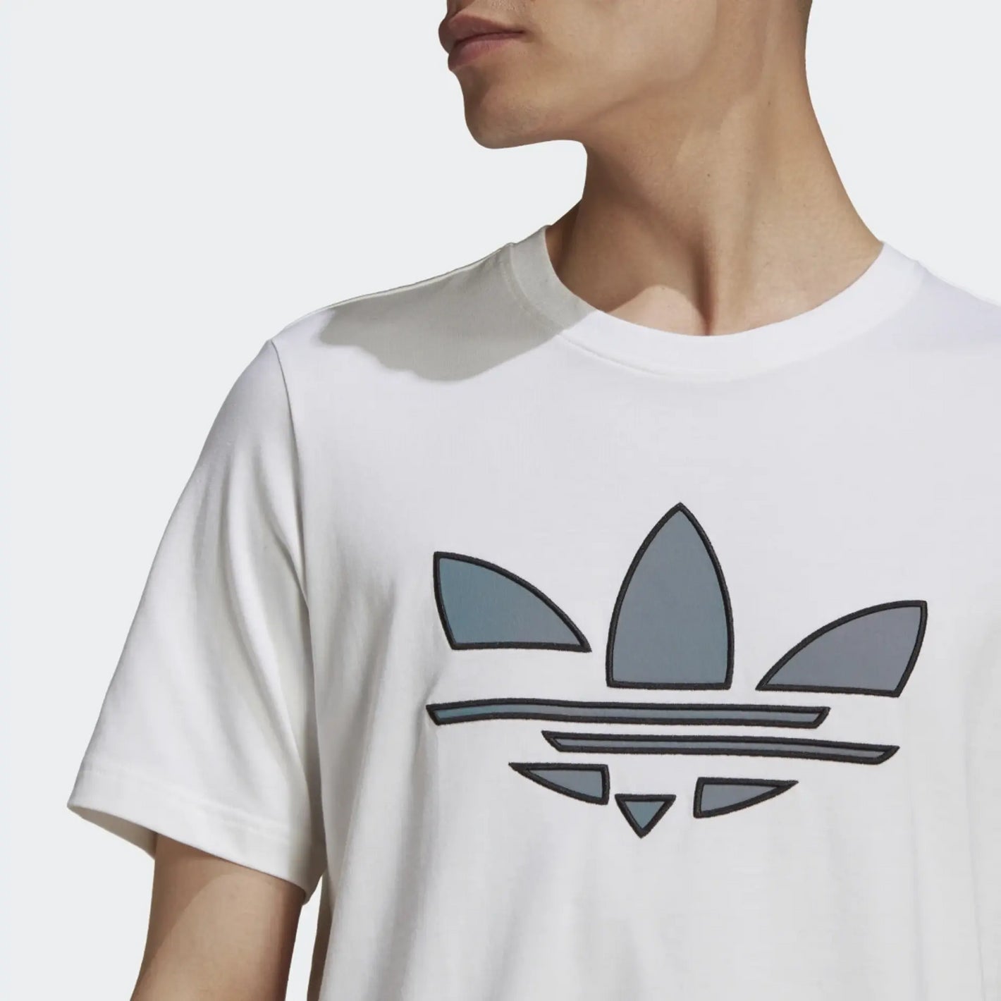 Adidas Adicolor Shattered Trefoil Tee - Medium