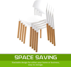 Shangri-La Set of 4 Dining Chairs - Belloch Replica - SLCHDBELW4A