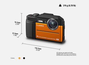 Panasonic Lumix DC-FT7 Orange