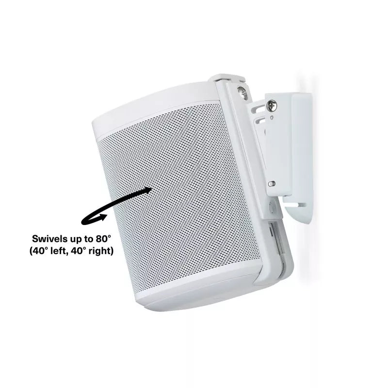 Wall Mount for Sonos One,  and Play:1 - White