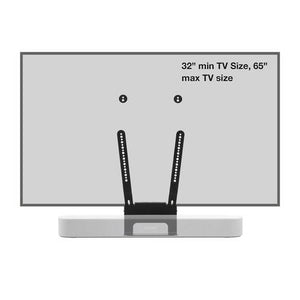 FLEXSON TV MOUNT ATTACHMENT FOR SONOS BEAM, BLACK