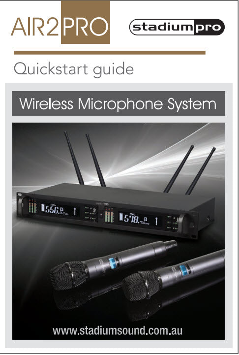 Air2 Pro  Wireless Microphone System By Stadium - Refurbished Phone at Tydi NZ