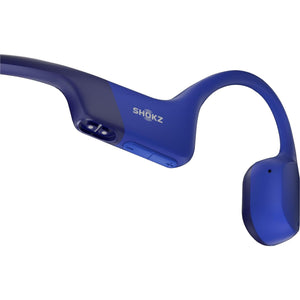 Shokz OpenRun Wireless Open-Ear Headphones (Blue)