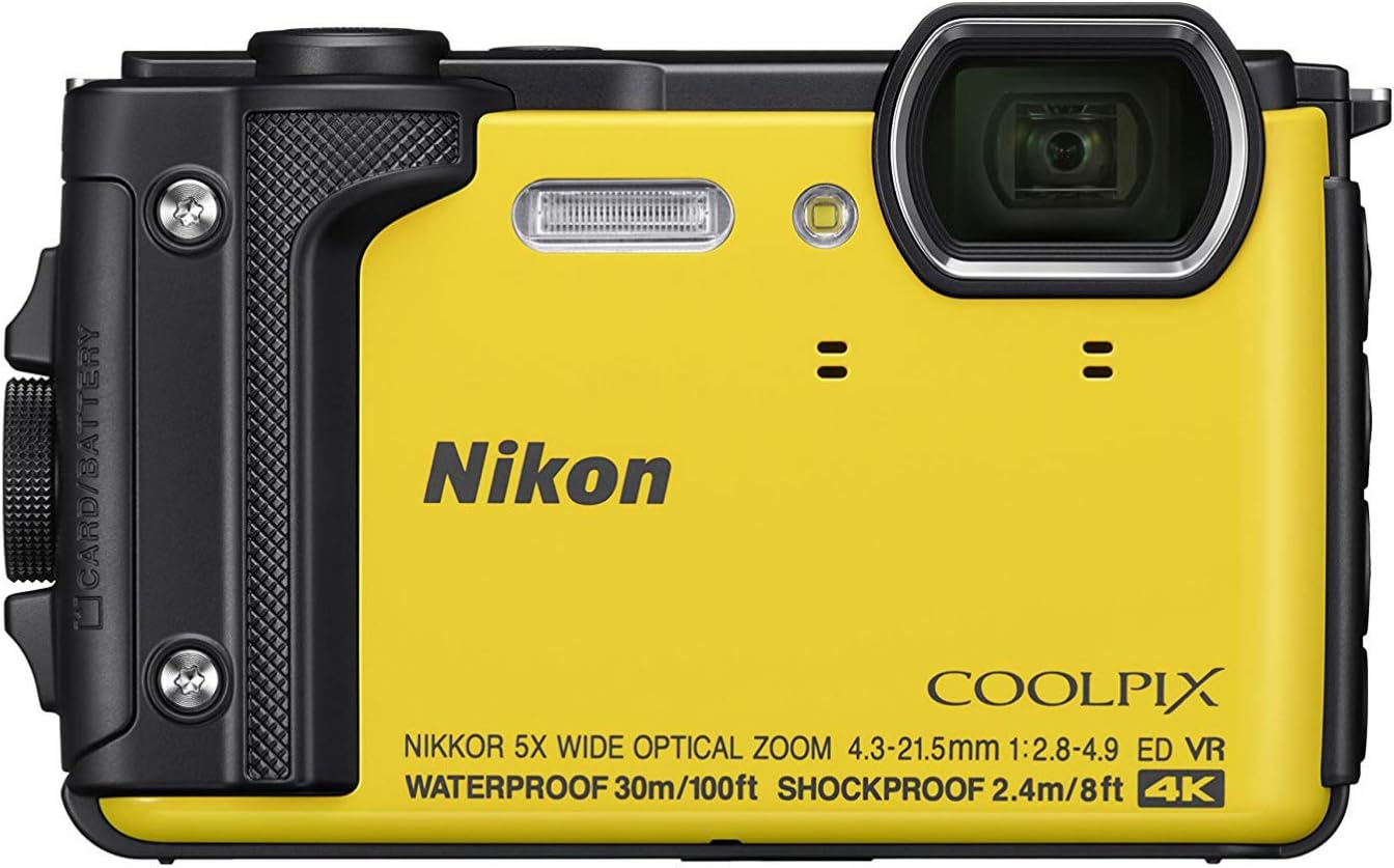 Nikon COOLPIX W300 Digital Camera (Yellow)
