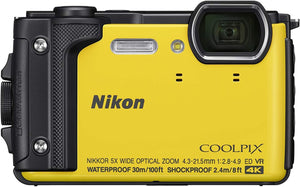 Nikon COOLPIX W300 Digital Camera (Yellow)