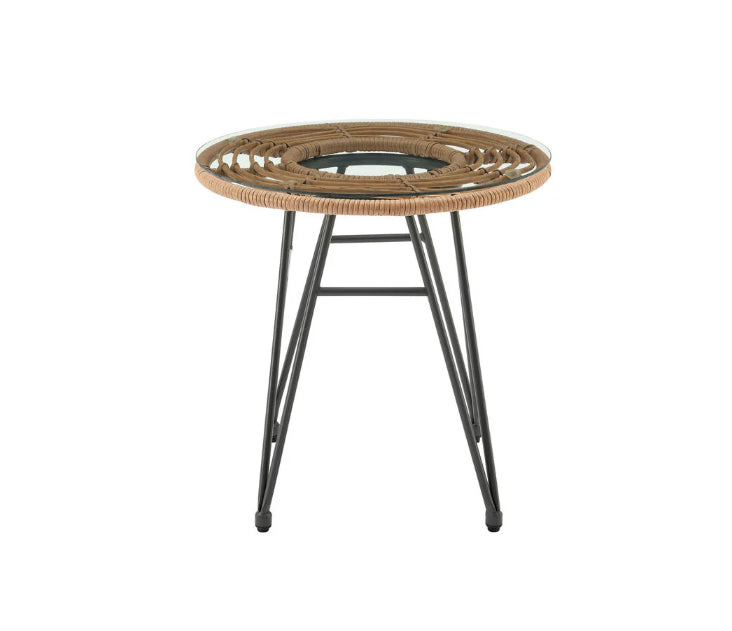 Shangri-La Red Bay Rattan 3pc Balcony Set - SLREDB3BSNA