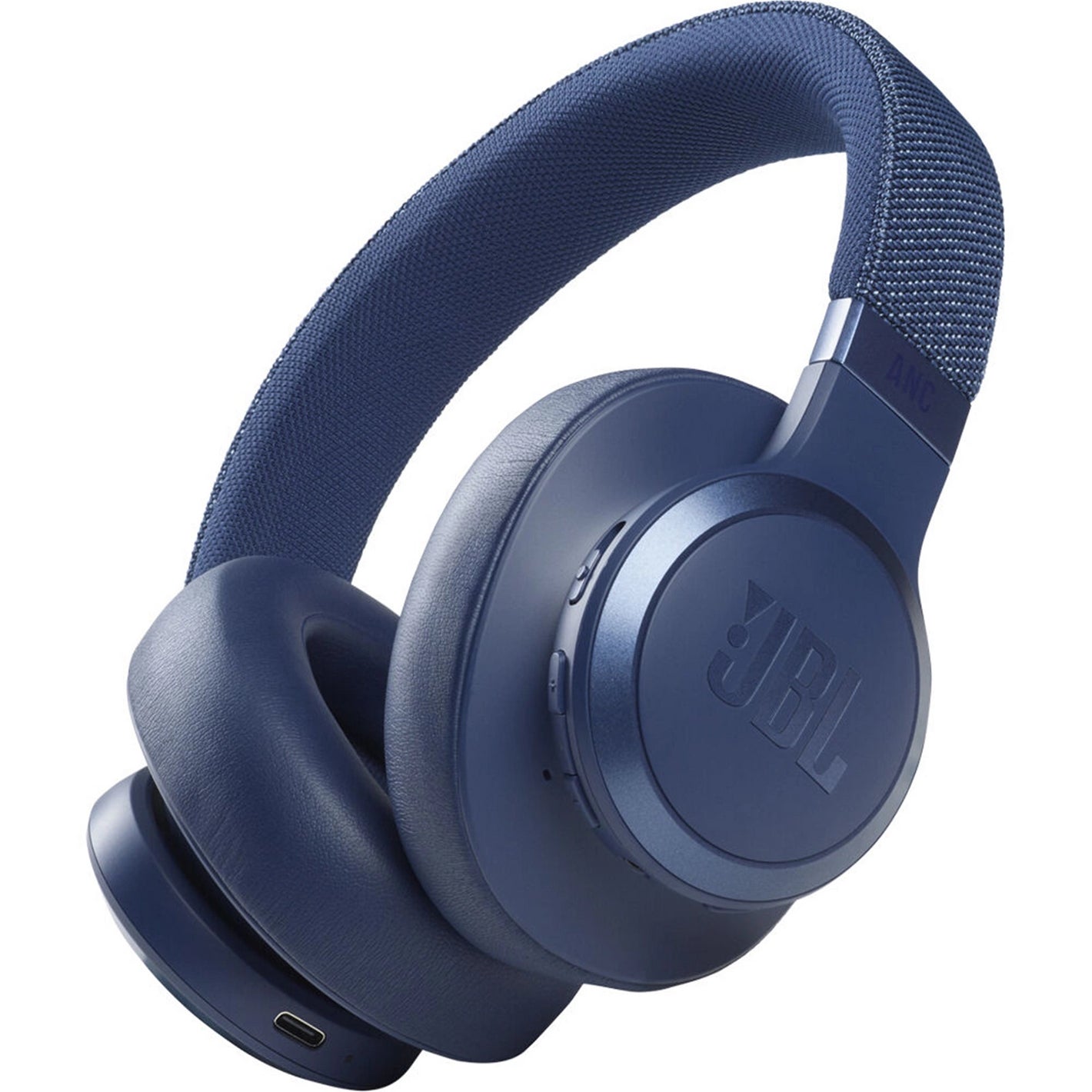 JBL Live 660 Noise Cancelling Wireless Over-Ear Headphones - Blue