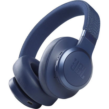 JBL Live 660 Noise Cancelling Wireless Over-Ear Headphones - Blue