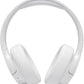 JBL Tune 760NC Wireless Over Ear Adaptive Noise Cancellation Headphones Head Set - White