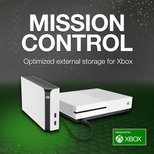 8TB Seagate Game Drive Hub for Xbox - White