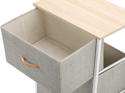 Ovela 4 Drawer Storage Chest (Beige) - OVCHSTD4DBA